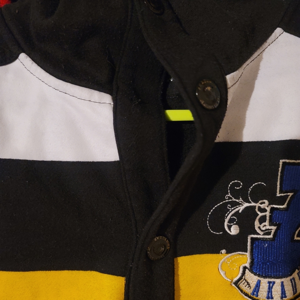 Vintage Akademiks Button Hoodie - Picture 3 of 7